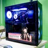 ウィンドウフィルムアニメステッカー PC ケース用漫画装飾デカールコンピュータシャーシコンピュータケースガラス DecorateEasy 取り外し可能防水 230707