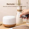 Humidifiers Electric Aroma Diffuser Air Humidifier Electric Essential Oils Air Humidifier Aromatherapy LED Essential Aromatic Home Appliance