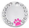 Dog Tag Id Card Antilost Puppy Id Tag Personnalisé Chiens Chats Nom Tags Colliers Colliers Gravé Pet Nameplate Accessoires D1