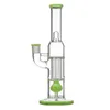 CCG Flat Pillar Bongs Glazen waterpijpen met Pillar Perc 18,8 mm verbinding