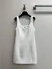 Chan nieuwe designer jurk zomerjurken voor dames 2023 Sling jurk ontwerper mode CCC tweed jurk Bohemian uitgehold Sexy Jurk feestjurk Moederdag cadeau
