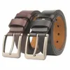 Belts Men's Coffee Black Large Size Plus Belt Vintage Special Long Male Cowhide Leather Pin Buckle