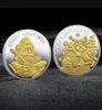 Konst och hantverk Säkerhetsjubileumsmedalj Metall Guld och silver 3D Relief Jubileumsmedalj