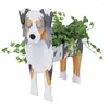 Vases chien forme jardin Pot plante mignon Animal conteneur fleur planteur ornement stockage