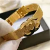 Fashion Letter Designer 18K Gold Ploated Mens Bangle Women armbanden Brand Letter Sieraden Accessoire Hoogwaardige cadeau 20style
