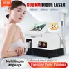 Nyankomst Professionell 808nm Diode Laser Machine Hårborttagning Porer Whiten Ljusare Hy Skönhetsmaskin