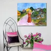 Modern Landscape Canvas Art Dorfstrabe in Aasgaardstrand Edvard Munch Painting Hand Painted High Quality