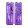 Originele BestFire 18500 lithium batterij oplaadbare batterij 1500 mah platte kop 30A 3.7 V power batterij