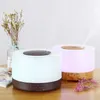 Humidificateurs Smart WiFi 500 ml Aromathérapie Diffuseur d'huile essentielle Humidificateur d'air Connectez-vous avec Alexa et Google Home avec des couleurs LED