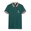 Polos pour hommes style coréen marque de luxe polo pour hommes été décontracté manches courtes golf homme affaires t-shirt respirant tops 230707