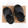 Foam Runners Slippers Kids Sandals Slides Toddlers Shoes EVA Parent-Child Slipper Baby Boy Gril Pure Resin Black Trainers Kid Shoe