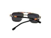 Óculos de sol HD Lentes de nylon UV400 Anti-radiação Fashion Fashion Catwalk Adequado para todos os designers de estilista de estilo combinando óculos de sol unissex com caixa