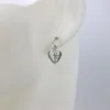 Orecchini a bottone ZFSILVER Trendy S925 Argento Per le donne Bella asimmetria Cuore Ciondola Gioielli Accessori da sposa Regali Ragazze Party