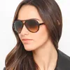 Okulary przeciwsłoneczne męskie Retro lotnictwo jazdy okulary w stylu Vintage gradientowe czarne okulary pilotki wędkarskie okulary przeciwsłoneczne damskie UV400 230707