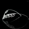 Fermagli per capelli da sposa Corona da sposa e principessa Tiara di cristallo Accessori per strass per ragazze Regali per banchetti