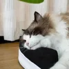 猫ベッド四季ユニバーサル猫ソファ漫画アニマルプリントペット睡眠ベッド小型犬用