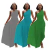 2023 женская одежда, новое плиссированное платье размера плюс 3xl, сексуальное на одно плечо, элегантное вечернее длинное платье292t