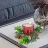 Castiçais de Natal Titular votivo de vidro Tealight para casamento de Páscoa nupcial