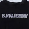 BLCG LENCIA 2023 Summer New 250g 100% Cotton T-shirt Men High Quality Print Color Sleeve Drop Tshirts Oversize Tops 202326