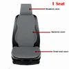 New Universal Flax Car Seat Cover Protector Set Breathable Linen Auto Chair Cushion Front Rear Backrest Pad Mat Interior Accessories