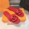 Mulheres designer chinelo slides sandália sapatos de verão clássico marca praia slides pper Womans rosa vermelho chinelos verão praia plataforma lona sapato flip flop