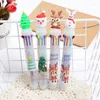 Colors Ballpoint Pen Kawaii Stationery Cute Pens Novelty Student Writing Gel Learning Office Supplies