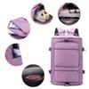 Mochila escolar feminina com zíper multifuncional bolsa de natação crossbody para viagem ombro para fim de semana leve mochila para esportes