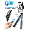 Stabilisateur uniaxial Anti-secouement pour vidéo Mobile Vlog, Bluetooth en direct, perche à Selfie, trépied, support de prise de vue horizontale et verticale