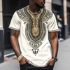 Men's T Shirts Butemoda Graphic Color Tribal Crew Neck Apparel 3D Print Ethnic Short Sleeve T-shirt