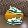 Trainer Sneaker Herr Causal Skor Virgil Läder Snörning Plattform Sula Mode Sneakers Vit Svart herr Abloh Luxury sammet mocka 35-45 01