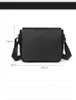 Nya handväskor Herrväska cross-body väska designer axel Svart färg mode klassisk retro portfölj hög kvalitet 2212