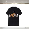 Мужские высококачественные реплики для реплики T Рубашки дизайнерская футболка хлопковая круглое печать шеи быстро сушка против морщин мужски весна лето высокий рыба
