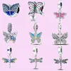 925 sterling silver charms for jewelry making for pandora beads Pendant Dragonfly Butterfly Series charm set DIY Fine Bead Jewelry