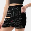 Röcke Lehrer Formelsammlung Physik S-4Xl Tennis Golf Fitness Sportliche Shorts Rock mit Handytasche Formelkollektion Chemiker