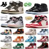 Jumpman 1 jorden1s High OG Craft Sail 1s Basketbalschoenen sport Spiders-Verse Denim Washed Heritage Pink White Cement Lost and Found OG Original sneakers met doos