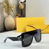 Mode Lew Sunglasses Designer Designer Men's and Women's Square Glasses Beach zonnebrandcrème zonnebril 40106
