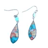 designer jewelry Unique hot-selling earrings Sexy hot-selling earrings Retro colorful glass color jewelry accessories ear hook female