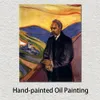 Abstrakte Landschaftsmalerei Friedrich Nietzsche 1906 Edvard Munch Leinwandkunst Handgefertigtes impressionistisches Kunstwerk
