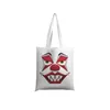 Sacs à provisions Drôle Clown Visage Impression Toile Sac À Main Pour Hommes Femmes Simple Mignon Fille En Plein Air De Stockage Totes Bande Dessinée Hip Hop Rue Sac À Bandoulière