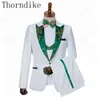 Costumes pour hommes Blazers Thorndike Différentes couleurs Un bouton Groom Tuxedos Châle Revers Garçons d'honneur Homme Hommes Mariage Trois Pièces 230707