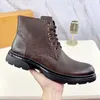 Nowi mężczyźni chelsea Boots designerskie buty klasyka skórzane buty moda gumowa podeszwa męska botki rozmiar 38-45