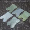 Massage Stones Rocks 100pcs الحديثة jade stone guasha gua sha board square mas masr masr care health facia dhnpu