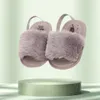 Fashion Faux Fur Baby Shoes Summer Cute Infant Baby boys girls shoes soft sole Walking Shoes indoor for 018M5663422