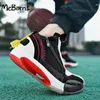 Boots Big Size Basketball Shoes for Men Air Damping Sports Cushion Sneakers Mesh Trainers