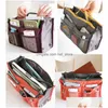 Sac Organisateur Vente 100 Pcs Maquillage Femmes Hommes Casual Voyage Mti Fonctionnel Cosmétique De Stockage Dans Le Sac À Main 12 Couleurs Drop Delivery Sacs La Dhcoh