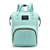 Multicolore maman sacs plus grande capacité sac à dos étanche avec plusieurs poches rose bleu blanc portable multifonctionnel interface USB sac à langer populaire ba62 C23