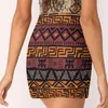 Spódnice afrykańskie plemienne błoto wzór lekka spódnica do spodni Fairy Core kobiety odzież damska letnia sukienka 2023
