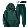 Survêtements pour hommes et femmes Printemps Polaire Sportswear Casual Hoodies Couple Costume Jogging Mode Pull Noir S3XL 230707