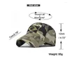 Cappellini da baseball Army Camouflage Berretto da baseball da uomo Ricamato da uomo Bandiera del Brasile Sport all'aria aperta Cappello tattico Cappelli da caccia casuali