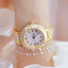 Horloges Top Mannen Vrouwen Quartz Horloge Diamond Horloges Casual Star Shining Wristwatche Reloj De Mujer